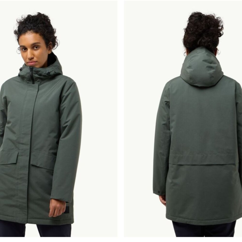 Jack Wolfskin Templehof Jacket - Slate Green